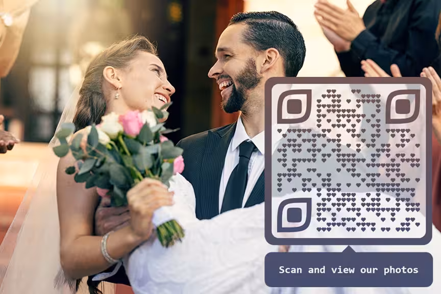 Hvordan lage QR-koder for bryllupsbilder: Komplett 2025 guide