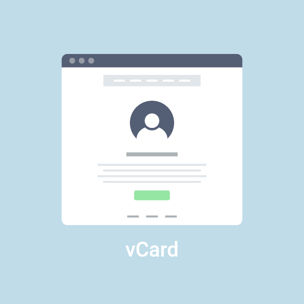 vCard - Digitalt visittkort