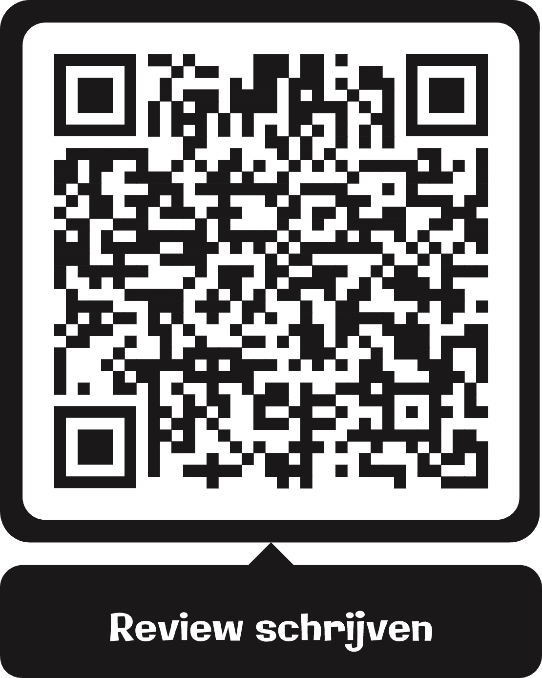 Anmeldelse – eksempel på QR-kode